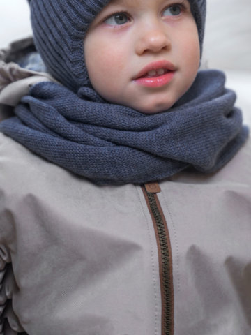 Миниатюра Снуд (шарф) детский "Аладдин", цвет джинс