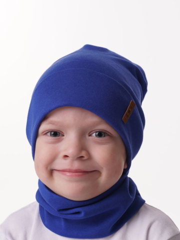 Миниатюра Снуд (шарф) детский "Егор-2", цвет яр.синий